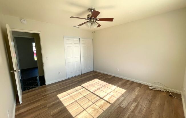 Newly painted Four Bedroom Two Bathroom Home for lease in Riverside $3,100
