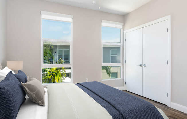 Bedroom with Hard Surface Flooring