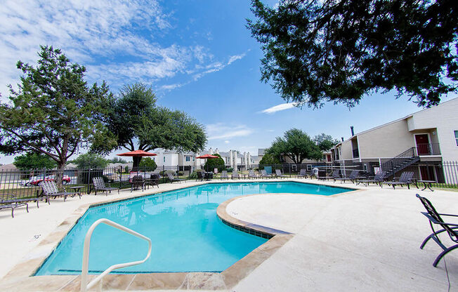 Resort-Style Pool at Aviare Place, Midland, TX