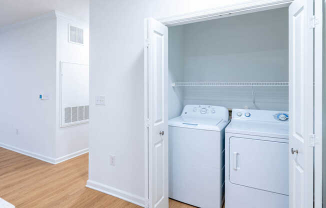 In-home Washer and Dryer