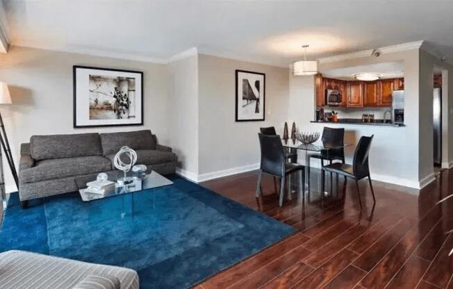 Living And Dining Area at Atler at Brookhaven, Atlanta, 30319