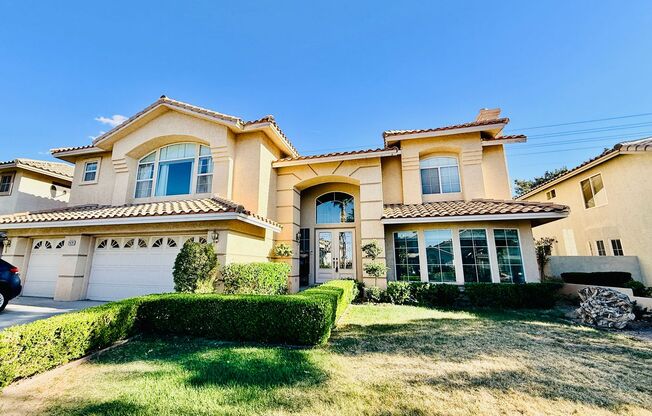 Partially furnished-Lovely 5 bedroom, 3 bath home in Legacy Master Series Community!