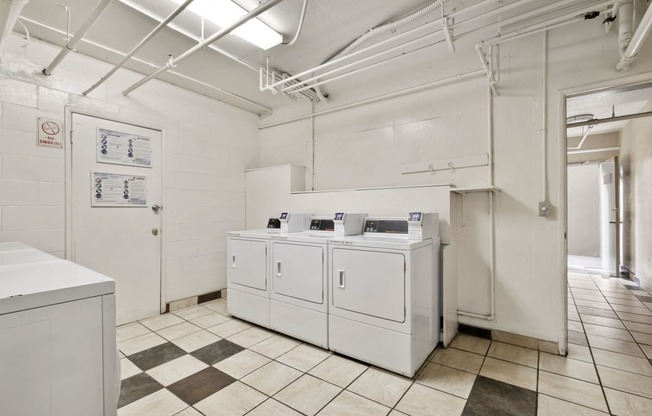 Apartments for rent in Valley Village Laundry Room