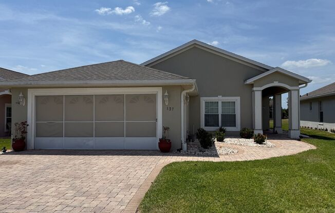 Resort-style living in the desirable 55+ manned gated community of High Vista.