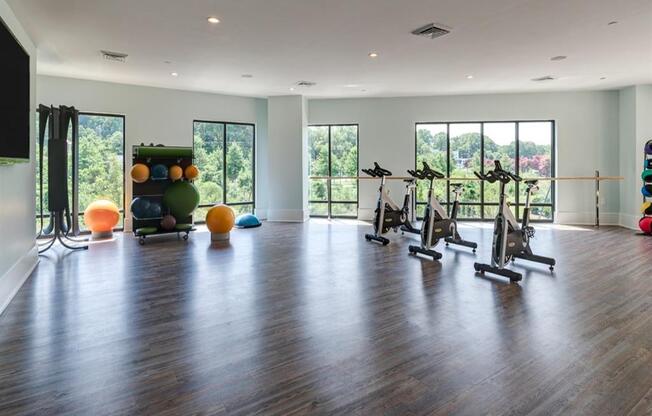 Yoga and Spin Studio at Berkshire Dilworth, Charlotte, 28204