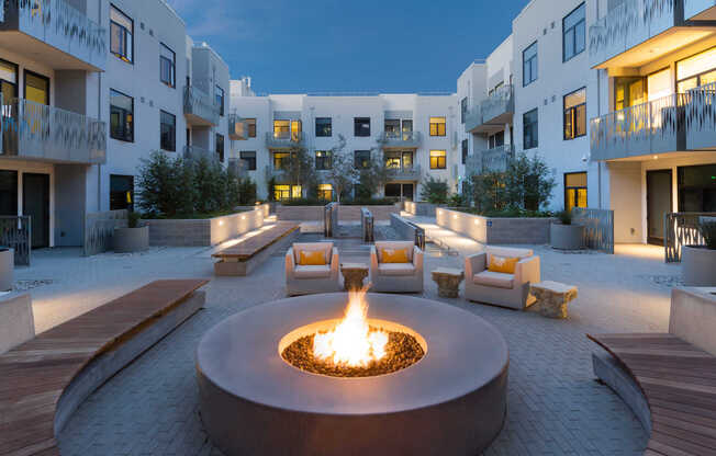 Courtyard and Fire Pit