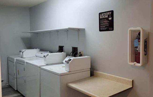 Large Studio Apartments set back in quiet wooded area
