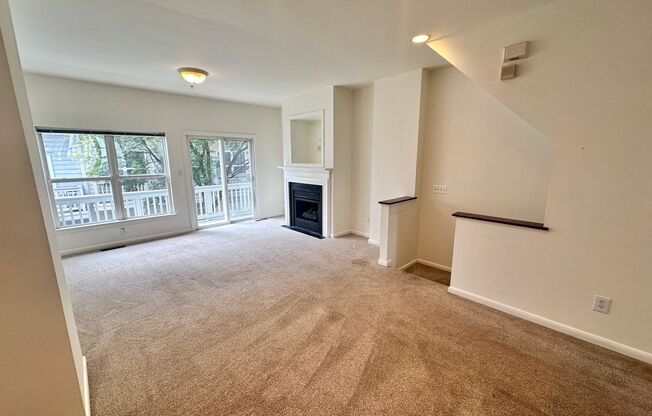 Capacious Cardozo 3BR/2.5BA Townhome with a Deck and Private Parking