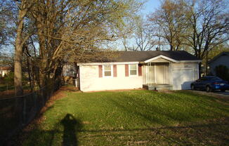 2 bd house, fenced backyard, over sized garage, new kitchen, paint and flooring, NE Columbia on culdesac road.