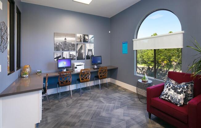 Business Center With Wifi at Waterscape, Fairfield, California