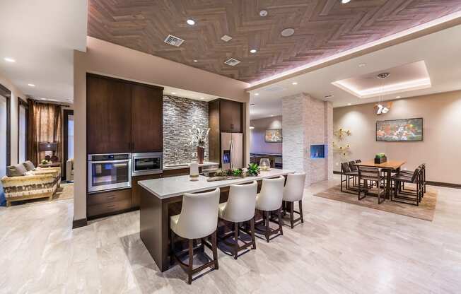 Amenity Clubhouse at Andorra Apartments