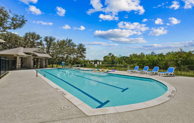 Champions Gate Apartments in San Antonio Pool Area