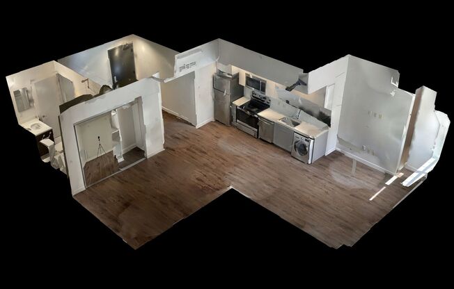 Studio, 1 bath, 545 sqft, $1,950, Unit 415