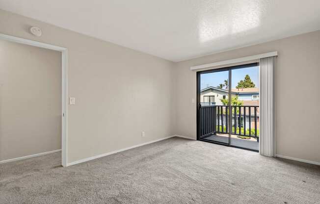 Upstairs Bedroom with Patio