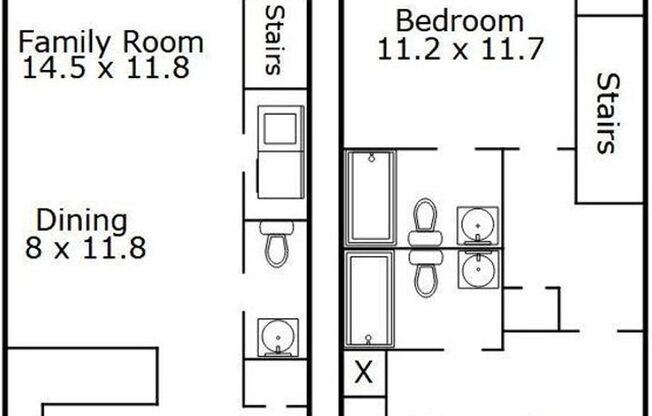 2 beds, 2.5 baths, 1,056 sqft, $1,495, Unit 341