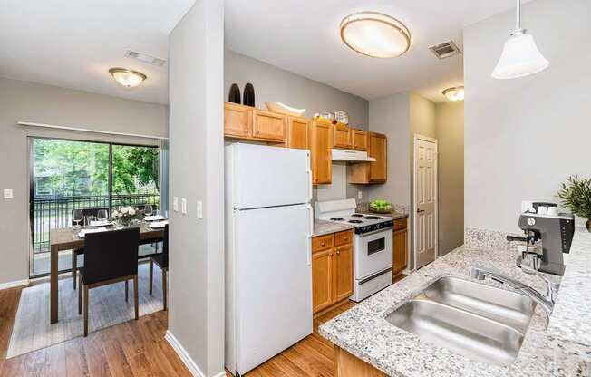 Beckley_Model Townhome Kitchen