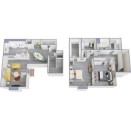 2 beds, 2 baths, 1,100 sqft, $1,160