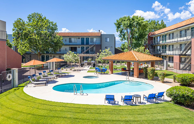 Pool Exterior at Sky Island Apartments in Sierra Vista Arizona