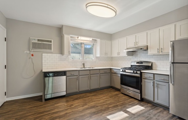 Kitchen interior at The Clarendon