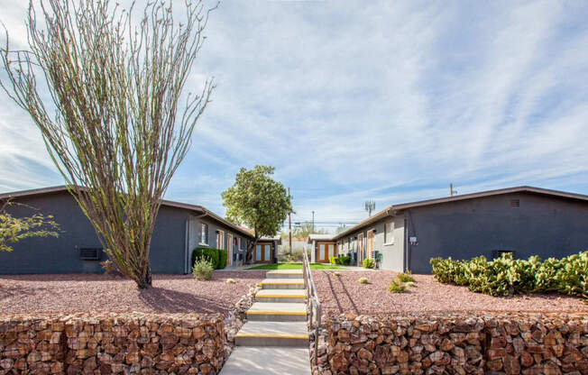 Exterior & Landscaping at Zona Village Apartments in Tucson, AZ