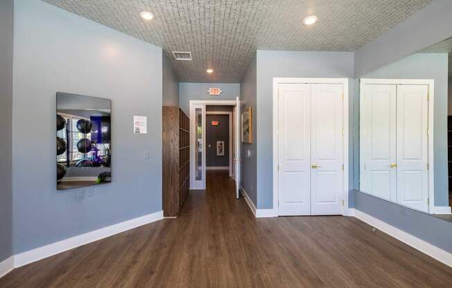 Hallway at Evolve at Parkway Apartment Homes, Concord, NC