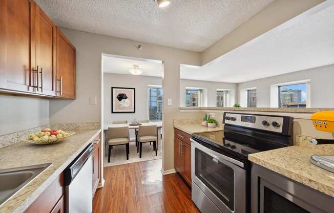 One Bedroom Kitchen Floor Plan Chicago