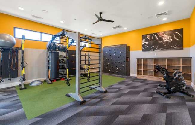 Two Level Fitness Center at Zaterra Luxury Apartments, Chandler, AZ