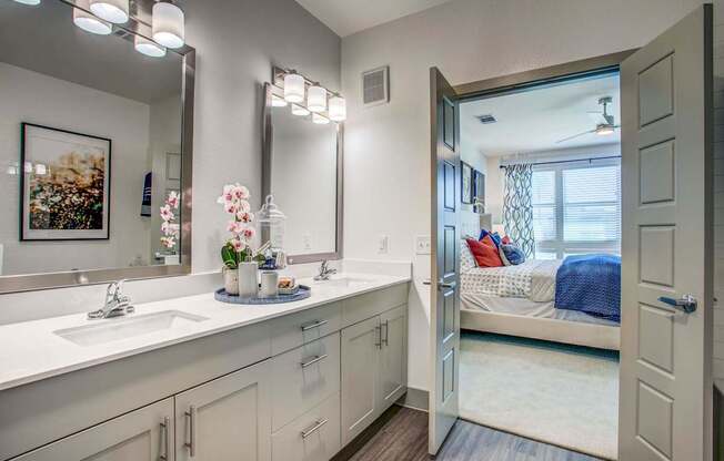 Spacious Master Bathroom