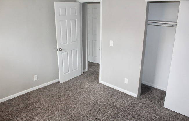 Bedroom with Closet Space