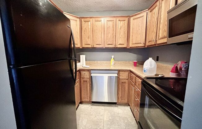 Top-Floor Plaza Condo with Vaulted Ceilings & Dual Balconies