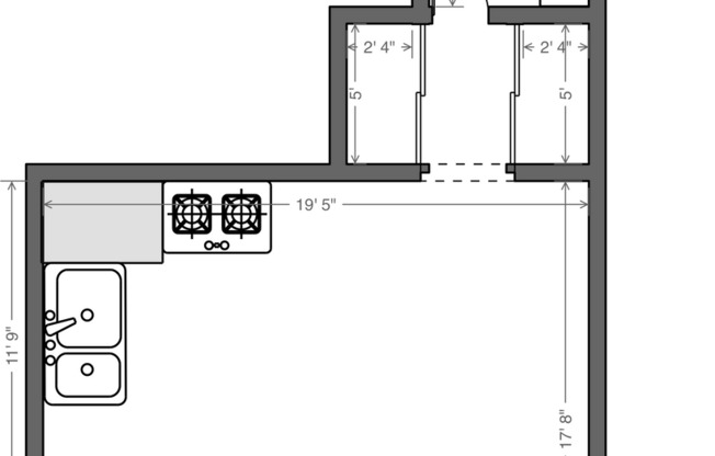 Studio, 1 bath, 500 sqft, $1,695, Unit 3344-23