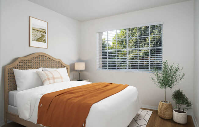 Bedroom with Hard Surface Flooring