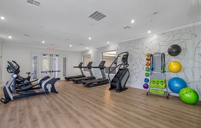 Cardio and stretching salon