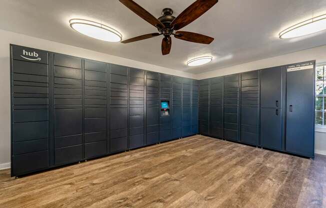 On Demand Package Lockers