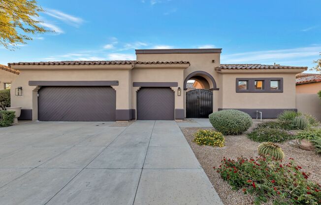 Great Room Floor Plan w Pool and Casita-Fantastic N Scottsdale Location