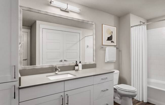 Gateway Arvada One Bedroom bathroom