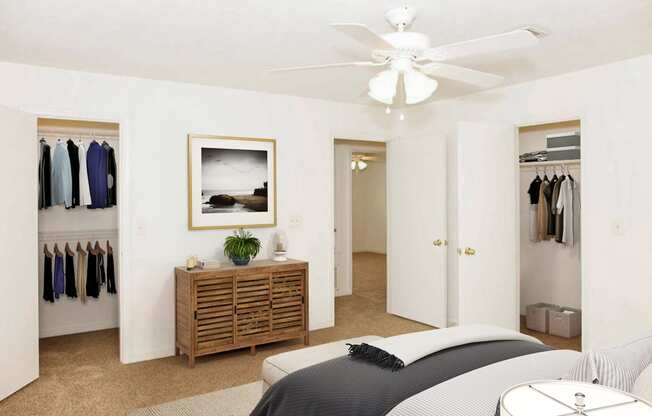 Cottonwood Apartments Greenville, MS Bedroom