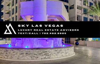 Sky Las Vegas 1205- Stunning Fully Furnished 1Bd/1Ba in this 12th-Floor Residence