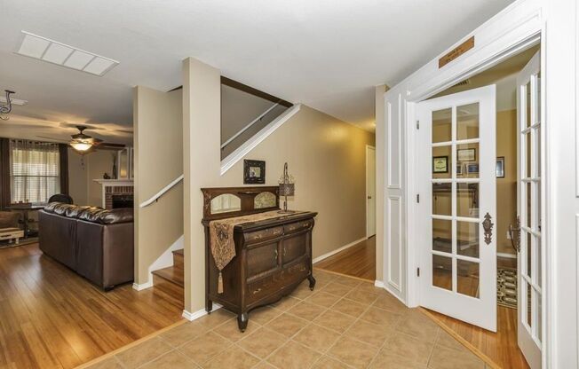 Beautiful home!!! Gorgeous wooden and tile floors. Welcoming formal room. Quiet study with french doors.