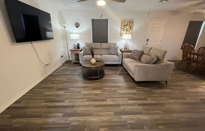 3BR Fully Furnished Vacation Rental Utilities Included