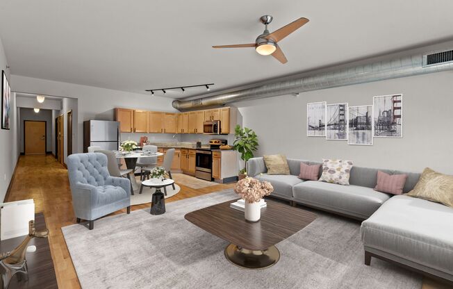 1 bed, 1 bath, 930 sqft, $1,399, Unit 208