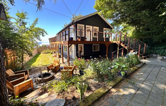 Charming West Seattle Home with Views of Puget Sound