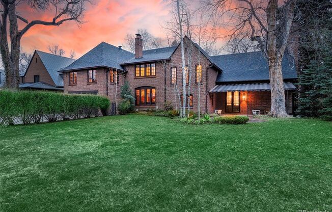 LOCATION LOCATION!! Exquisite English Tudor at the Denver Country Club located just 1 block away from Cherry Creek North!!