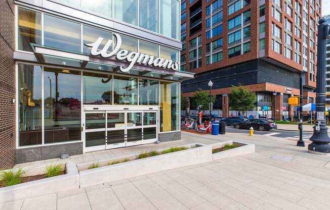 Wegmans grocery store near Mason Hall Apartments in Alexandria, VA