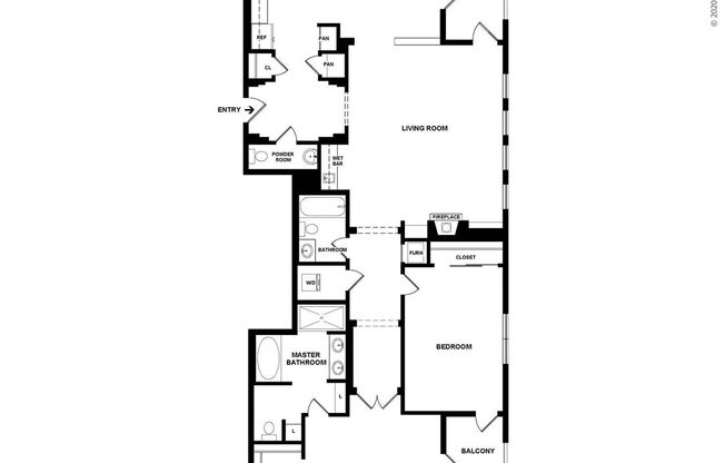 2 beds, 2.5 baths, 2,273 sqft, $5,594
