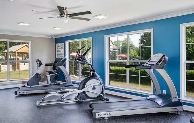 Cardio Equipment in the Fitness Center