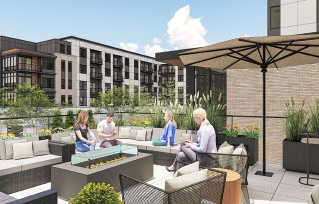 Studio, 1 bath, 605 sqft, $1,395, Unit 2418