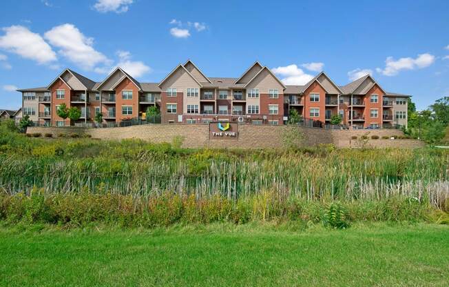 Outside The Vue at Pinnacle Peak Apartment Homes Apartments in Fitchburg, WI