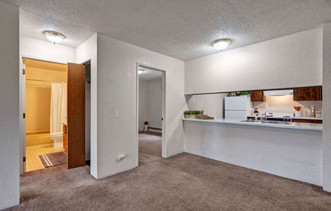 Living area at The Greenbriar