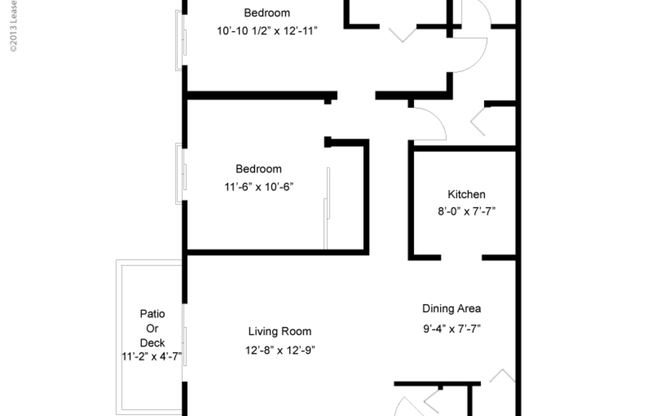 2 beds, 1 bath, 900 sqft, $1,520